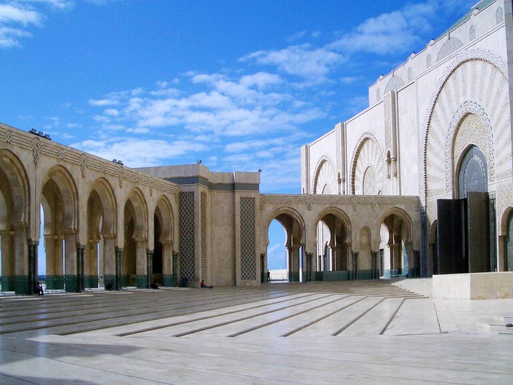 morocco itinerary 5 days Day 1 Casablanca Mosque